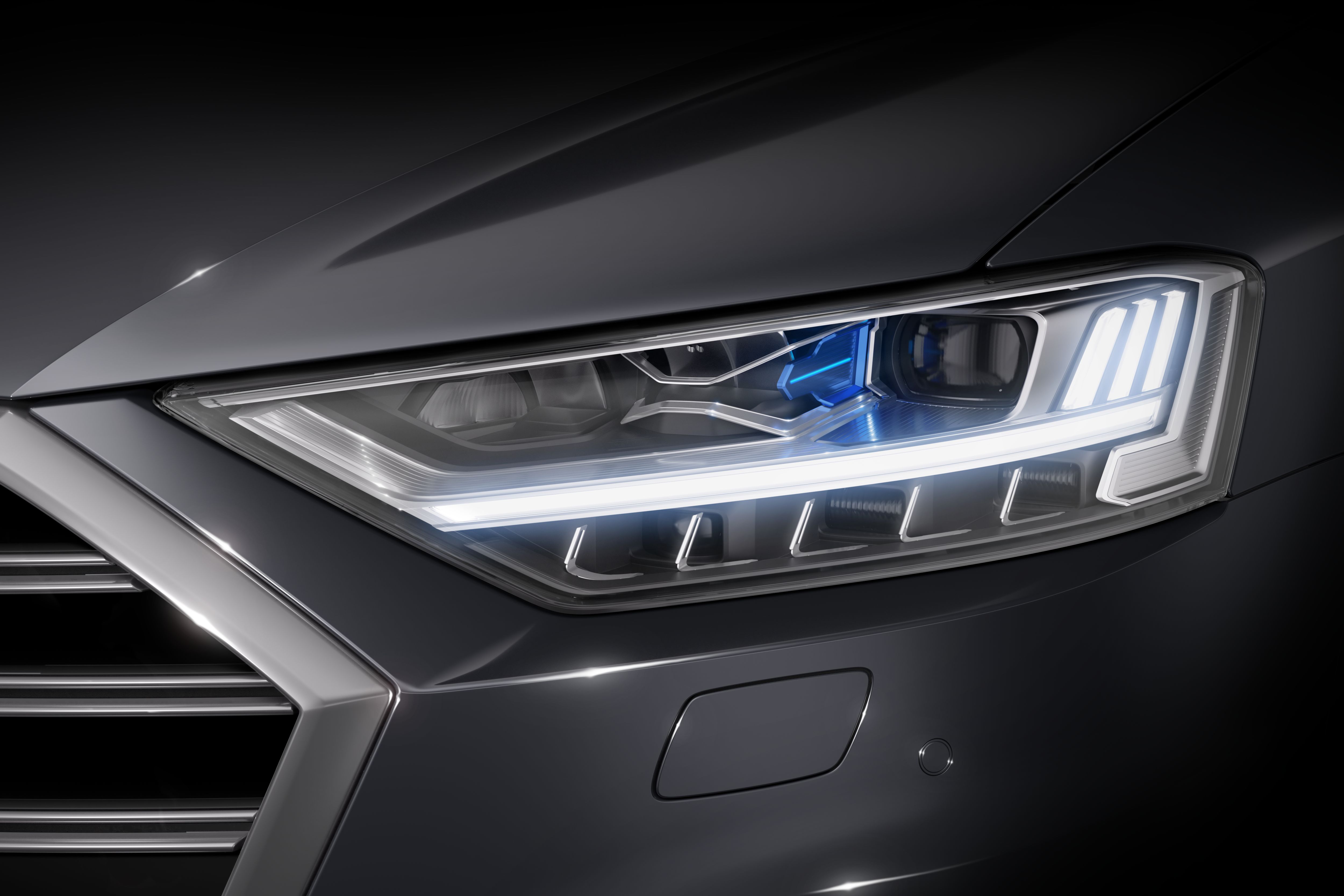 laser high beam lighting